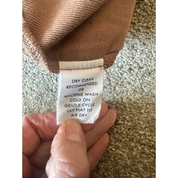 Apiece Apart Palmera Button Down Pocket Linen Cotton Mini Dress Beige EUC XS - Picture 6 of 8